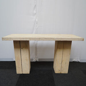 Statafel White Wash Steigerhout 200x80x110 cm