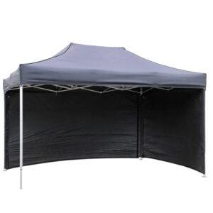 Vouwtent 3x3 meter ZWART