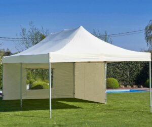 Vouwtent 3x6 meter WIT