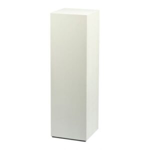 Witte decoratie zuil 40x40x110
