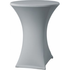 Statafelrok stretch zilver
